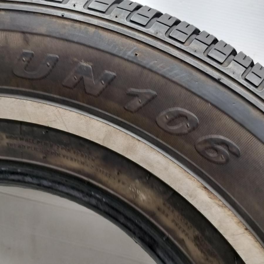 配送先指定あり ホワイトリボン ノーマルタイヤ 1本 P 235 75 R 15 UN 106 2017年製 80 旧車 アメ車