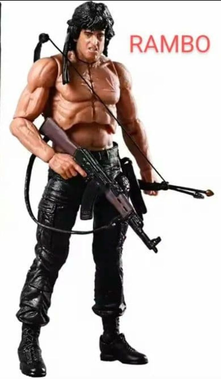 ☆未使用 ランボー アクション フィギュア 約16cm RAMBO シルベスター