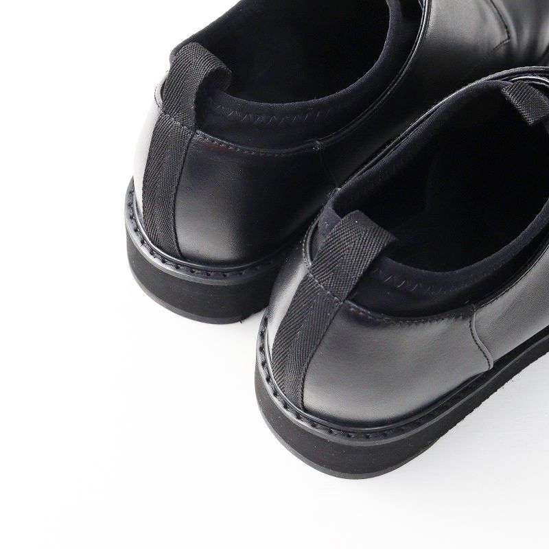  2025 プランテーション Plantation ダービースリッポン 23.5 cm ブラック レザー シューズ 牛革 靴 その他 靴