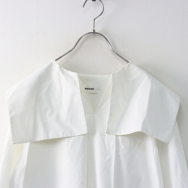 MACHATT レースTシャツ 白 レースロンT（アイボリー） | MACHATT