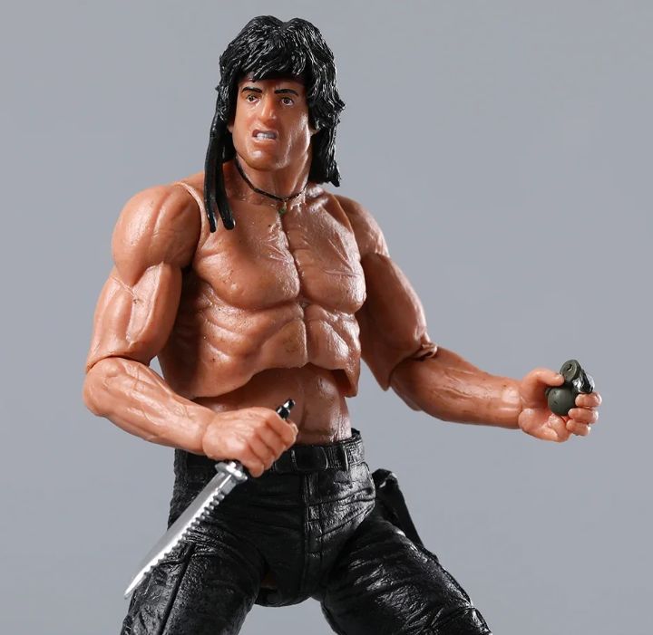 ランボー ヴィンテージフィギュア 置物 シルベスタ・スタローン ランボー ヴィンテージフィギュア 置物 シルベスタ・スタローン
