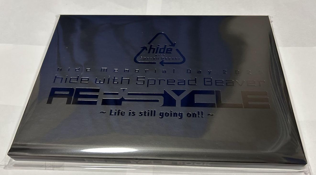 hide ヒデ X JAPAN Memorial Day 2025 with Spread Beaver REPSYCLE ～Life is still going on!!～ BOOK 本 ブック 写真集