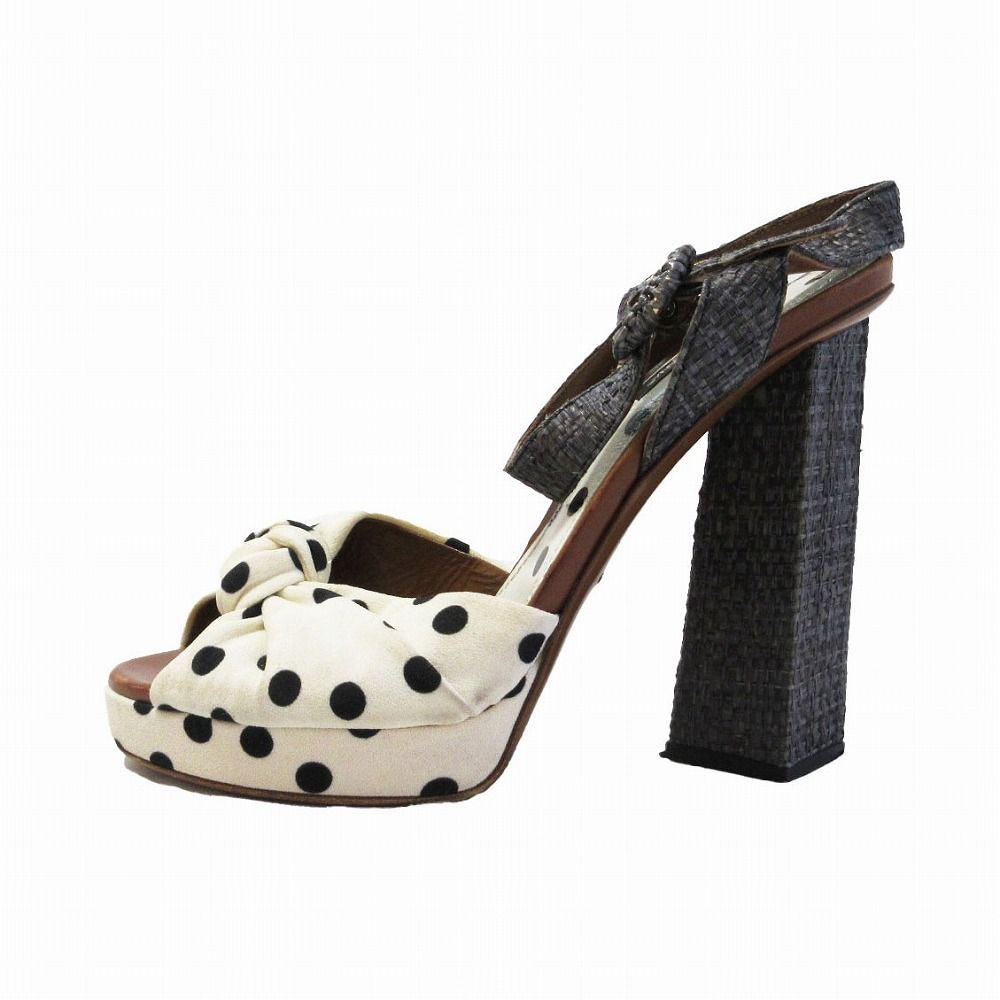 DOLCE&GABBANA ドルチェアンドガッバーナ ドット柄 水玉柄 リボン