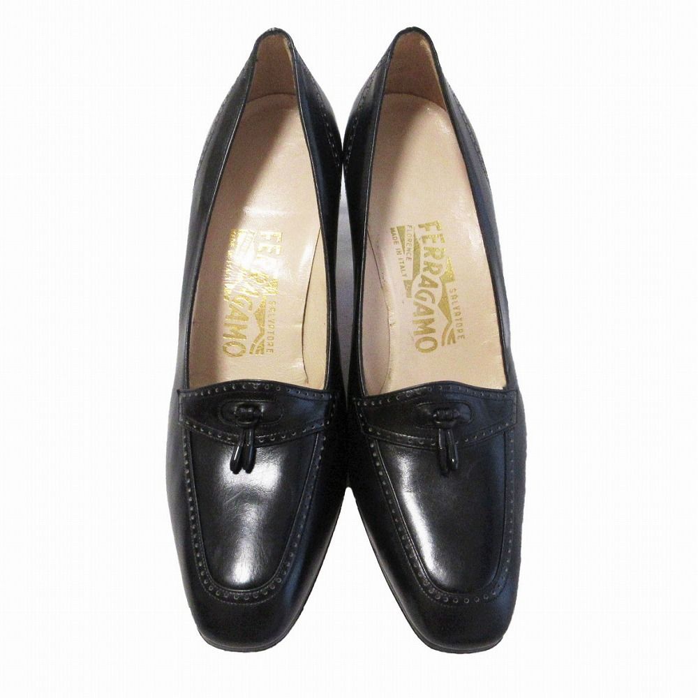 サルヴァトーレ フェラガモ Salvatore Ferragamo レザー タッセル