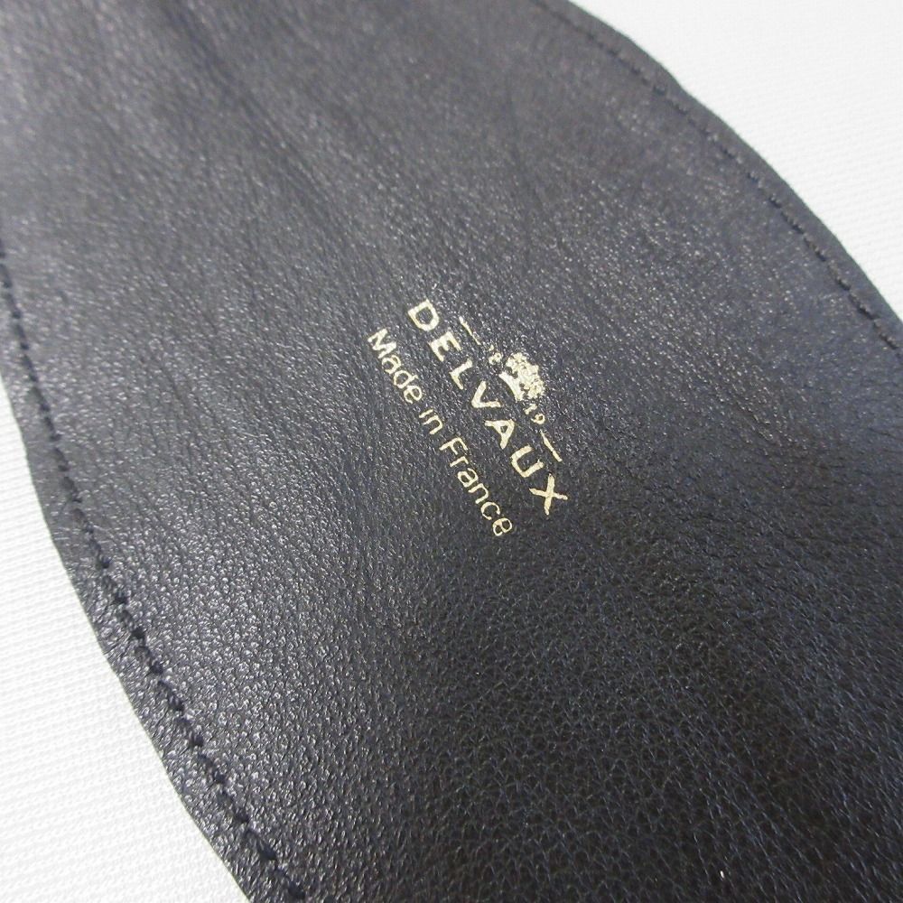 DELVAUX デルヴォー ハンドバッグ用 カーフレザー ハンドルリボン