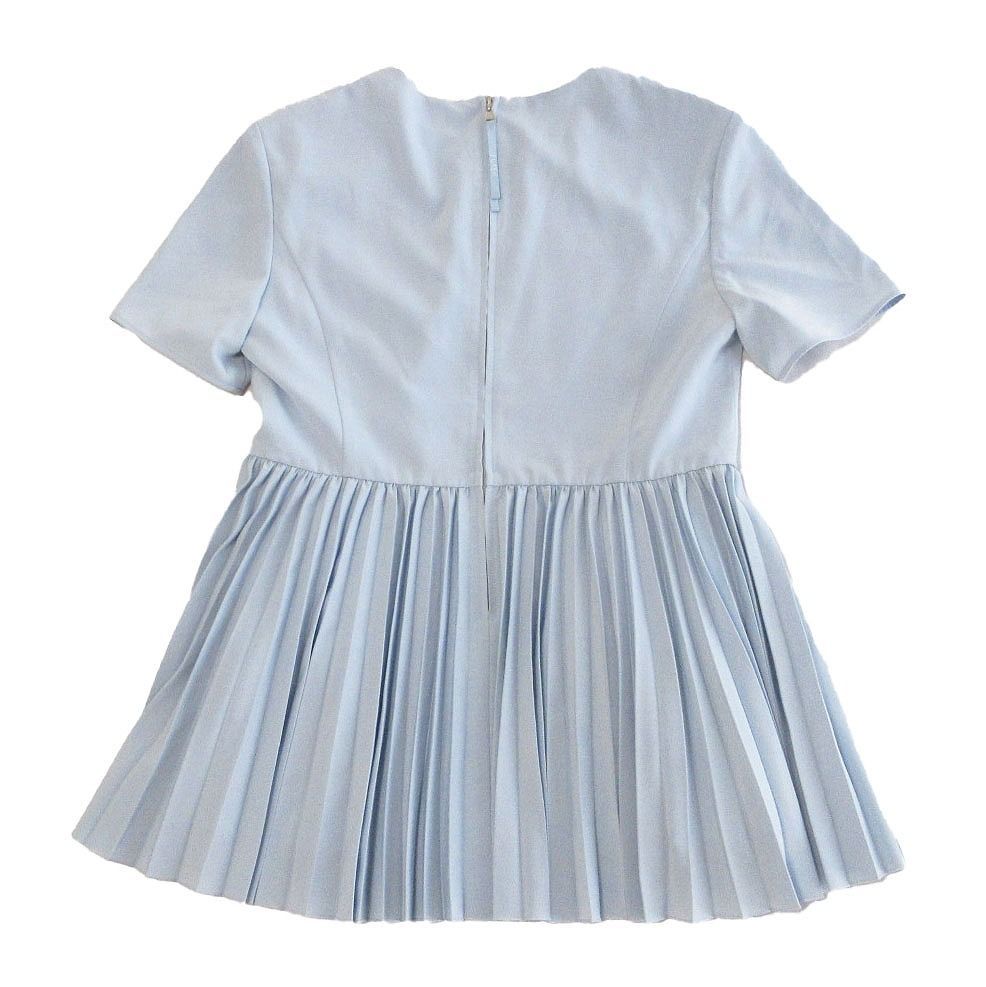 FOXEY NEWYORK フォクシーニューヨーク 44418 BLOUSE PLEATED PEPLUM 