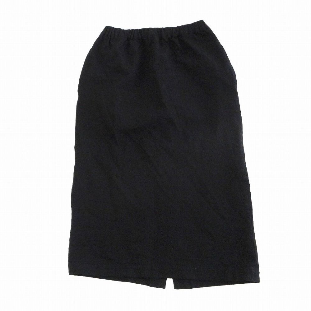 コムデギャルソンコムデギャルソン COMMEdesGARCONS コムコム 11AW 縮絨 ポリ縮 RH-S007 タイトロングスカート サイズXS