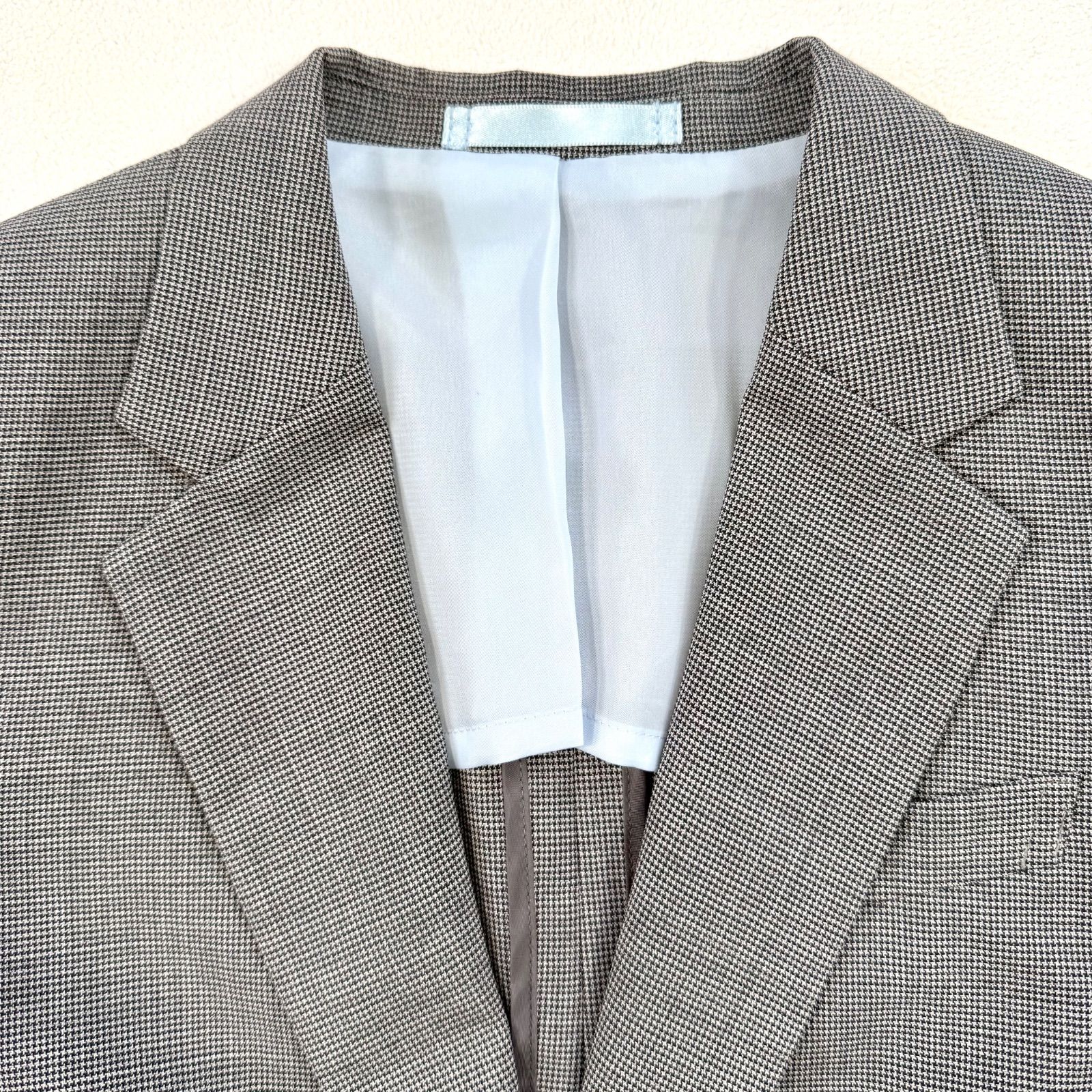 極美品・未使用級✨レミュー スーツ グレンチェック フレアスカート