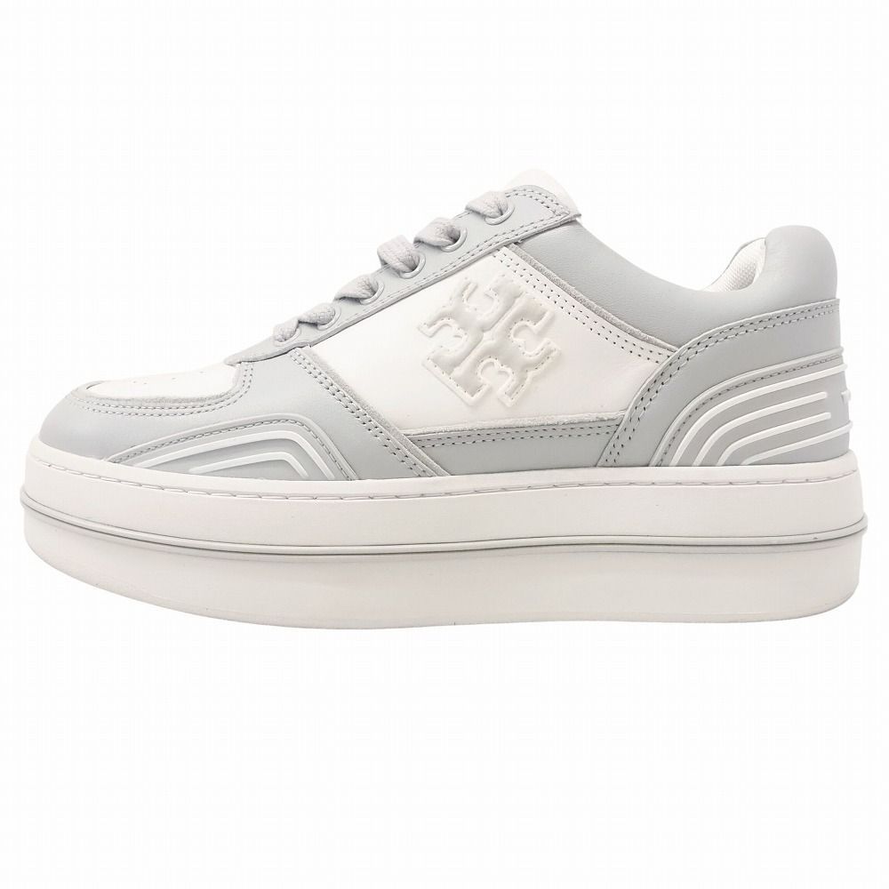 美品 TORY BURCH トリーバーチ 厚底 スニーカー シューズ ロゴ CLOVER