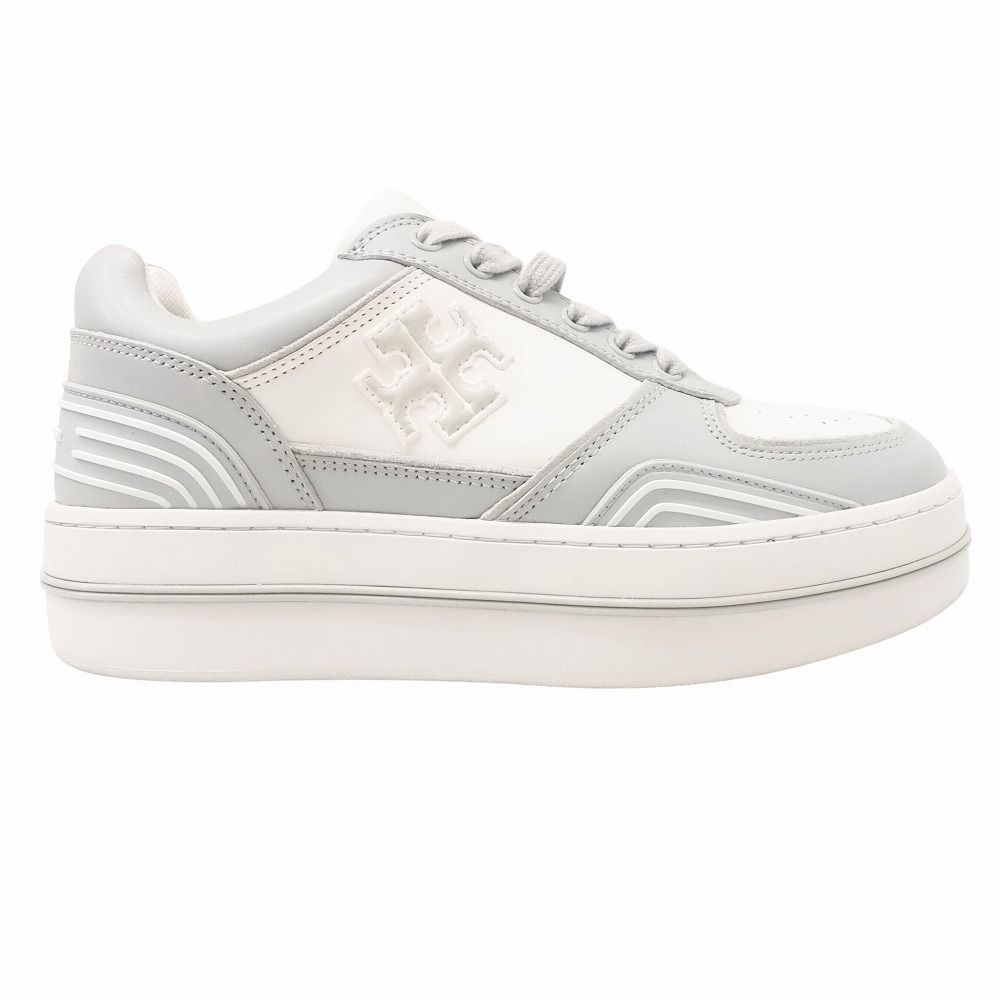 美品 TORY BURCH トリーバーチ 厚底 スニーカー シューズ ロゴ CLOVER