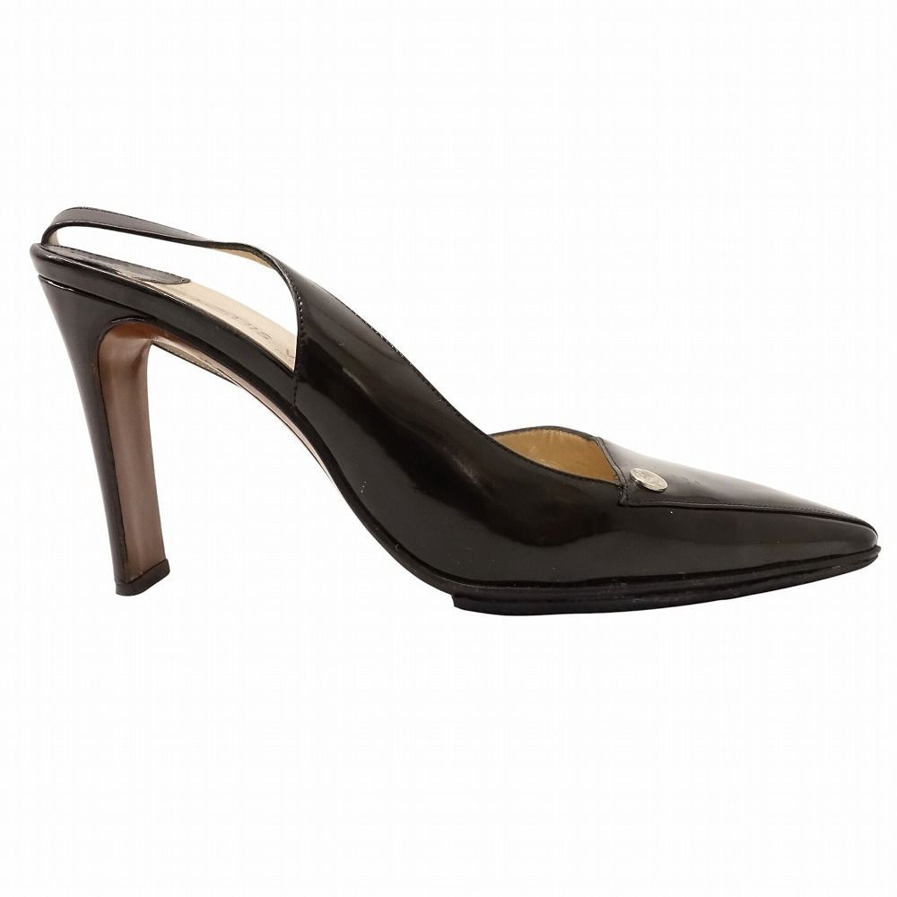 LOUIS VUITTON ルイヴィトンブラック ハイヒール ポインテッドトゥ