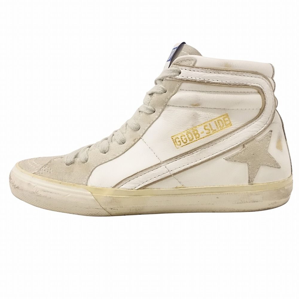 ゴールデングース GOLDEN GOOSE SLIDE ヴィンテージ加工 スニーカー 