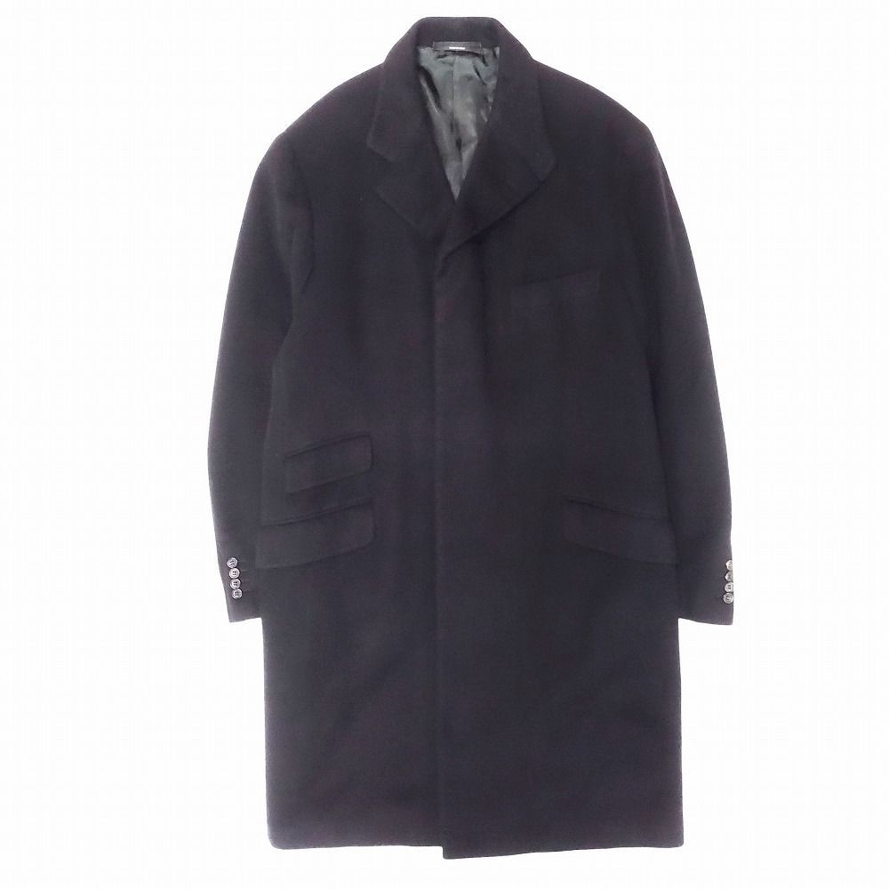 HERMES エルメス JK176 321100HB カシミヤ100% チェスターコート