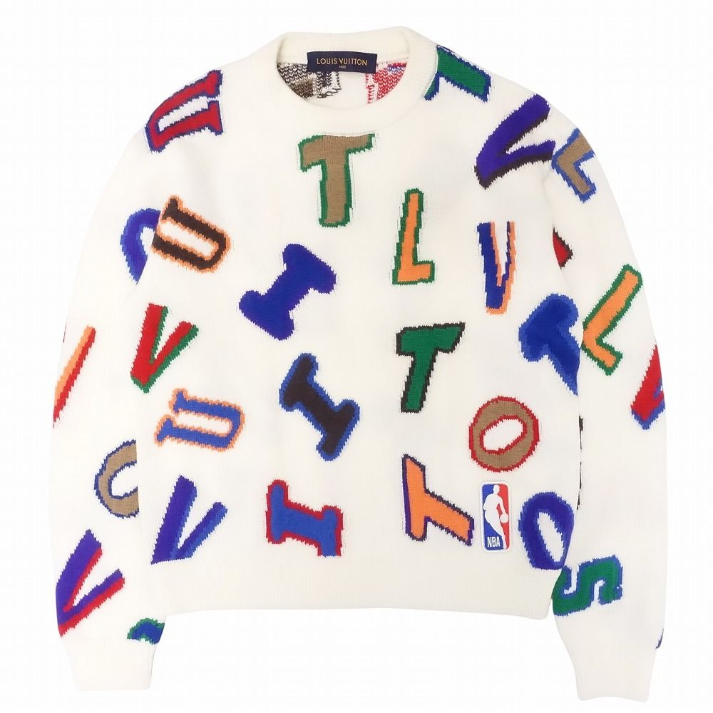 極美品 21aw LOUIS VUITTON × NBA コラボ ルイヴィトン マルチロゴ 