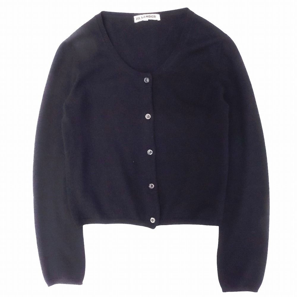 JIL SANDER + ジル サンダー プラス カシミヤ ニット カーディガン
