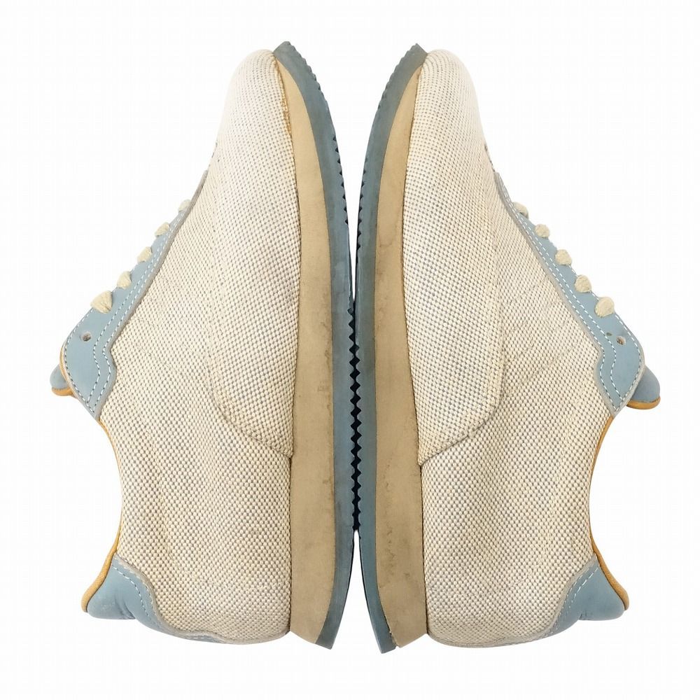 HERMES エルメス クイック レザー×キャンバス スニーカー 38 約24㎝ HERMES エルメス クイック レザー×キャンバス スニーカー 38 約24