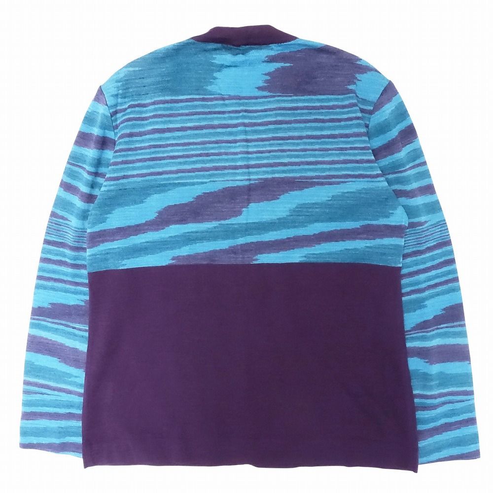 Vintage MISSONI ミッソーニ 総柄 ニット カーディガン ジャケット