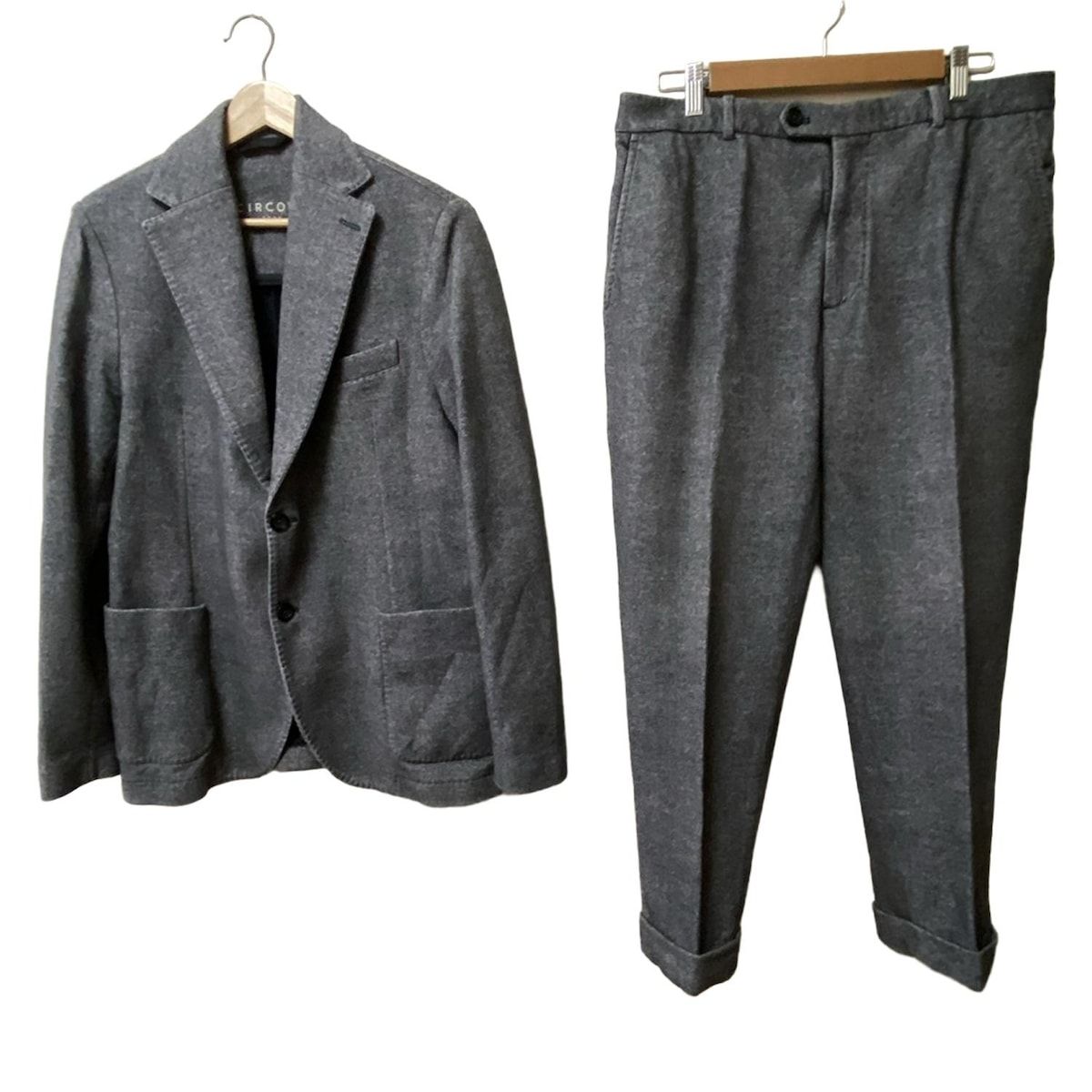CIRCOLO1901 チルコロ シングルスーツ メンズ - グレー