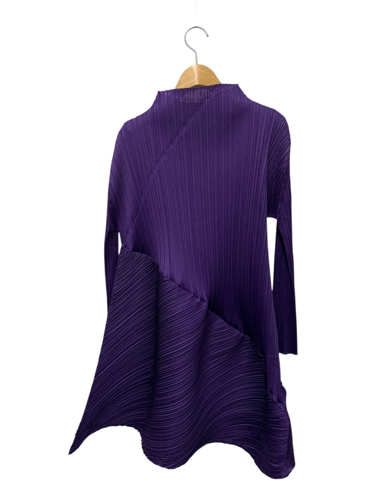 プリーツプリーズイッセイミヤケ PP31-JT511-81 トップス 3 パープル プリーツ ITMUFTEPACD8