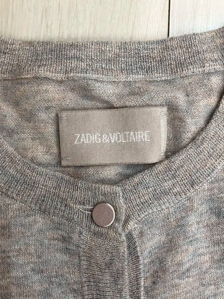 ZADIG-VOLTAIRE ザディグ エ ヴォルテール シルク カーディガン