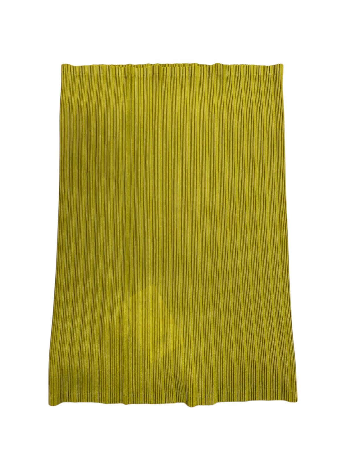 プリーツプリーズイッセイミヤケ オーチューブ PP74-AD362 イエロー プリーツ ITMSV4XB1QK0