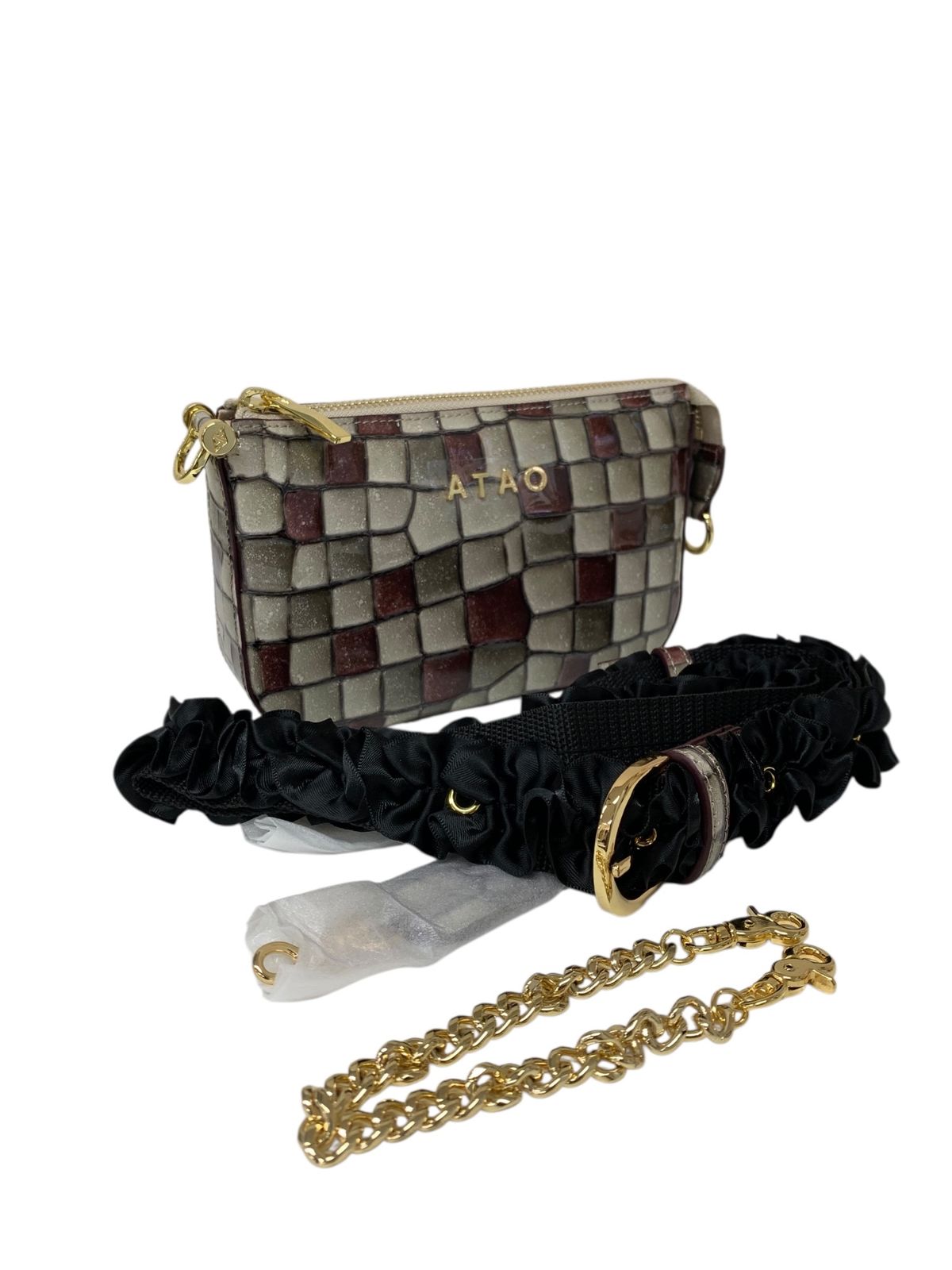 アタオ Amelie アメリ ショルダーバッグ マルチ アンティークルビー ヴィトロレザー ITDU15WM1O7K