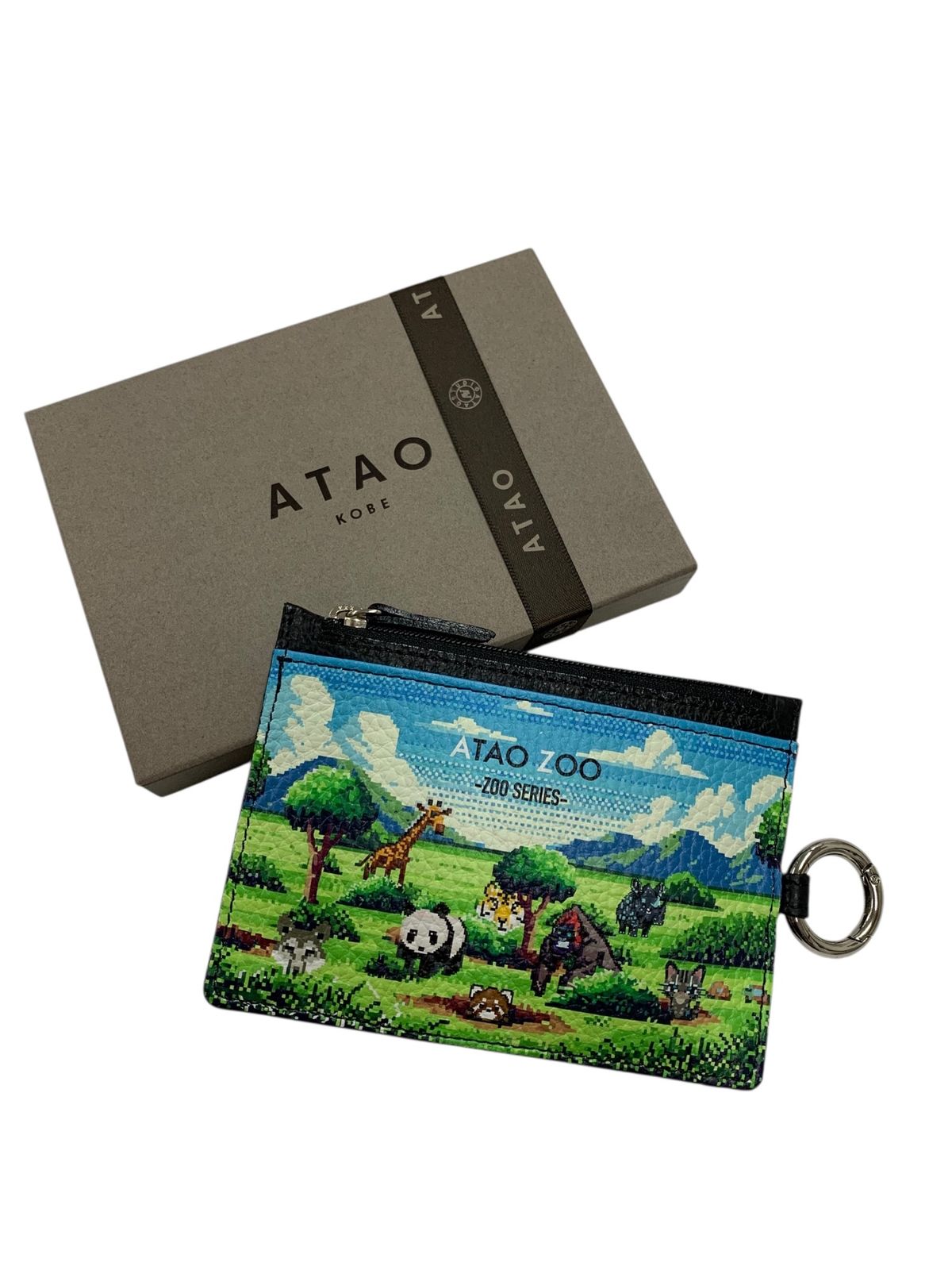 アタオ ZOO HUDSON ズー・ハドソン フラグメントケース ブラック