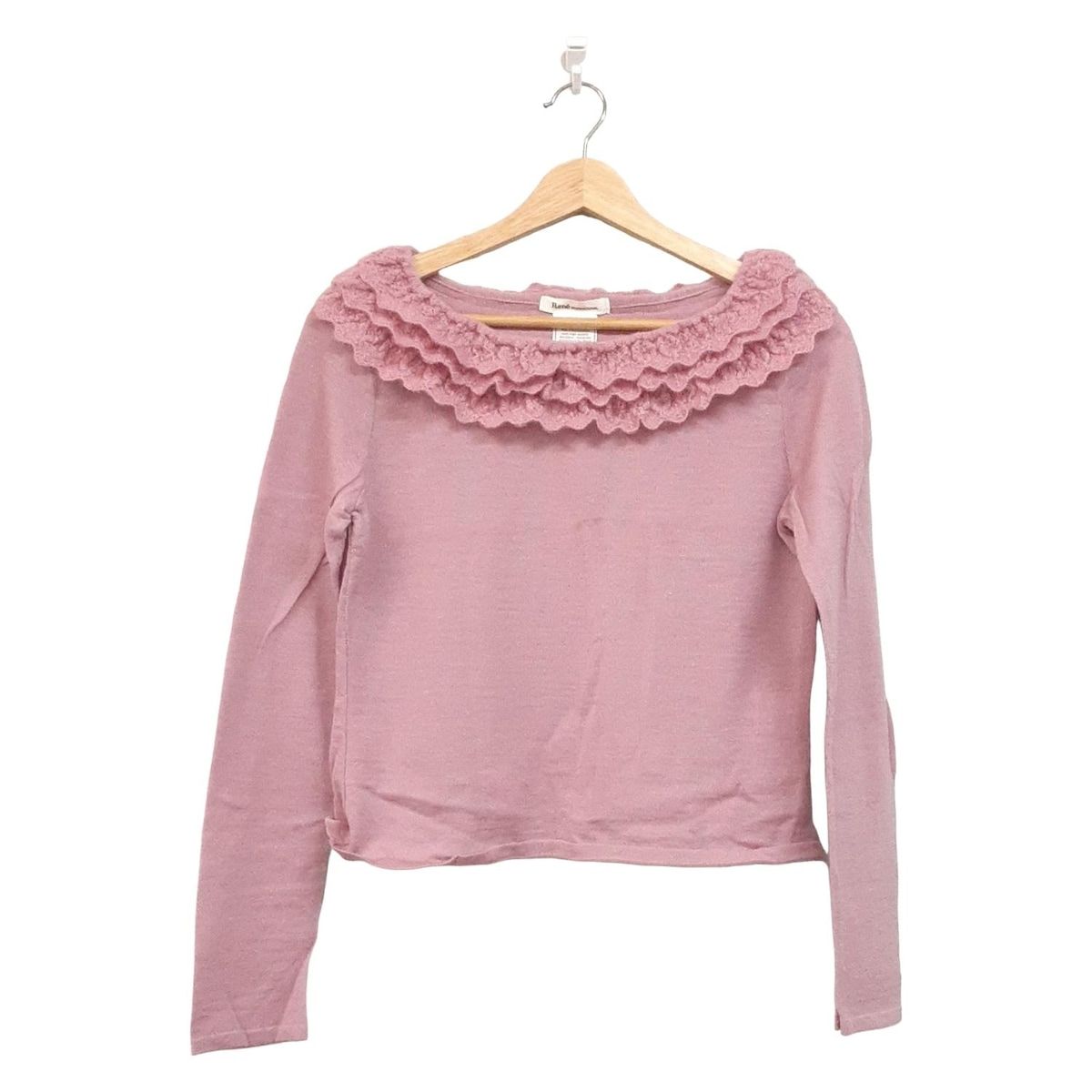 Rene ルネ 長袖カットソー サイズ38 M レディース - ピンク ニット