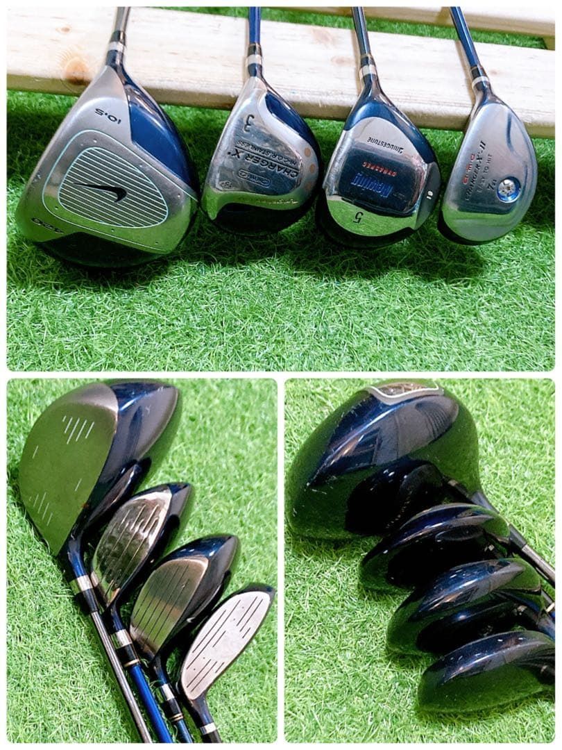 M3 ナイキ　初心者オススメ　ゴルフ　クラブセット　メンズ　13本 M3 ナイキ 初心者オススメ ゴルフ クラブセット メンズ 13本 - メルカリ