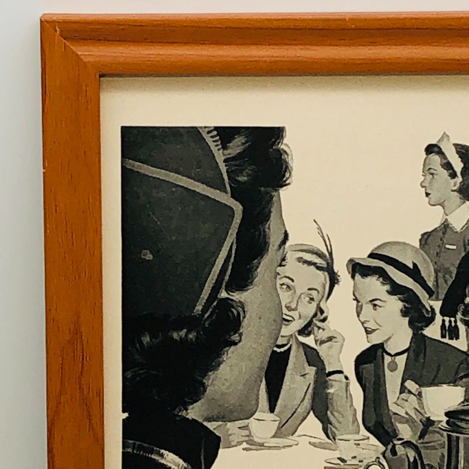 ビンテージ 広告 ポスター フレーム付 『 ニューヨークライフ