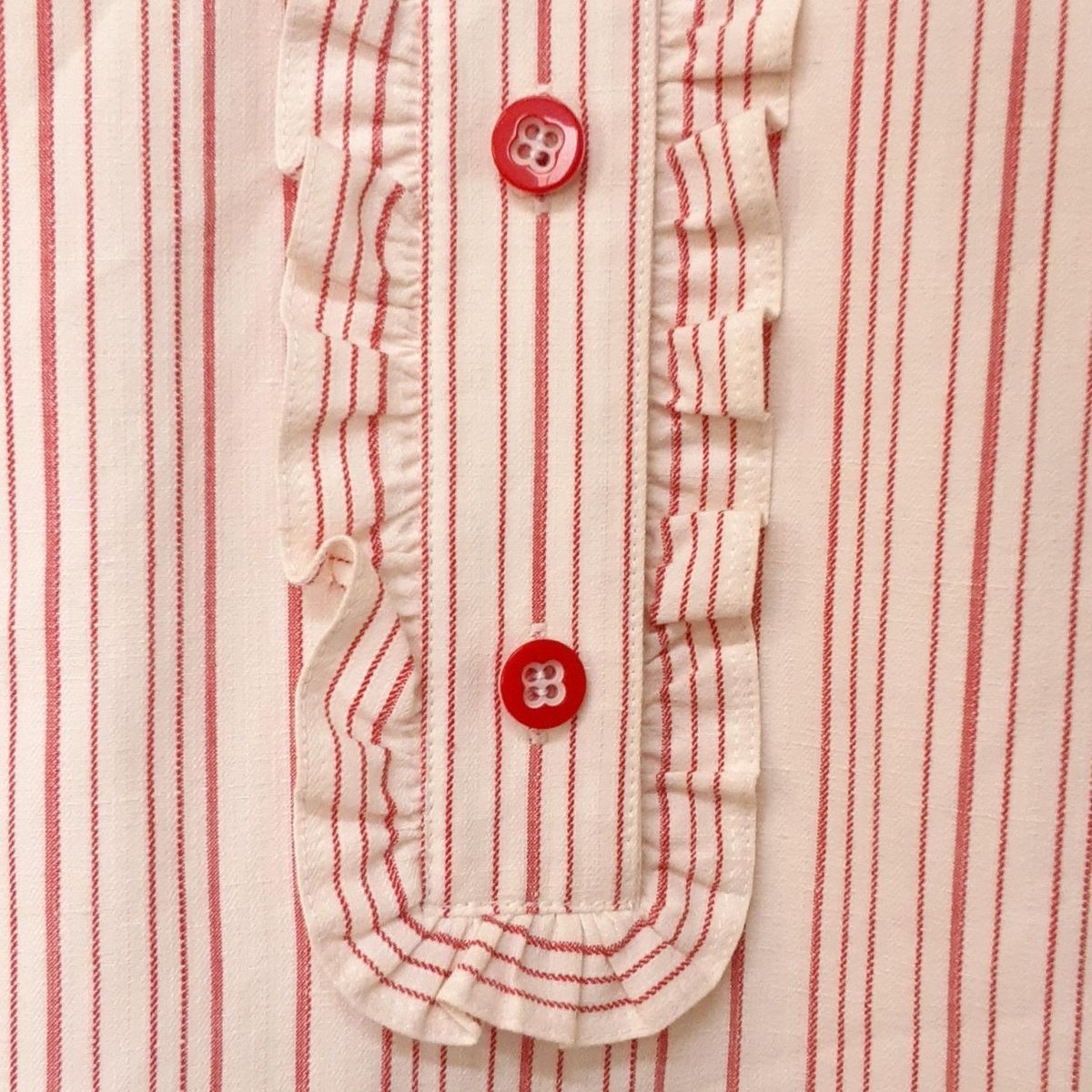 Rene(ルネ) ワンピース サイズ36 S レディース美品 - レッド×白 半袖