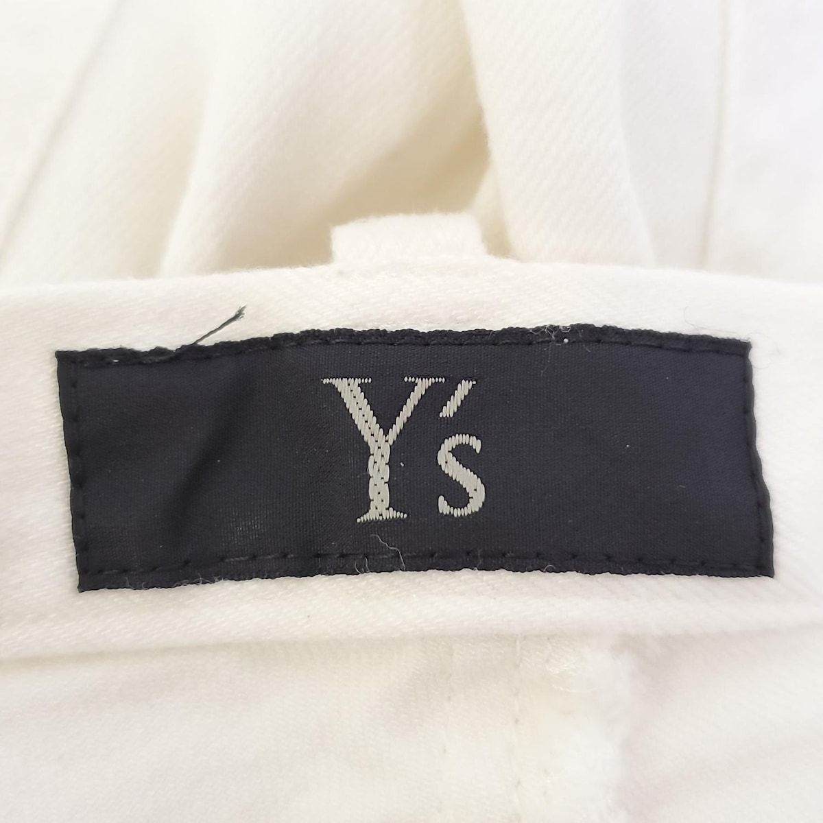  Y s ワイズ パンツ サイズ1 レディース - 白 フルレングス その他 パンツ