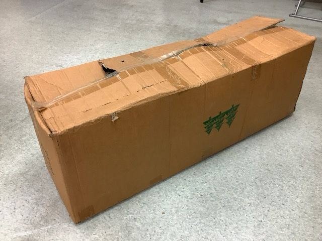 KS アウトレット クリスマスツリー 210cm 松ぼっくり付 リアル質感 ヌードツリー 木製オーナメント 室内飾り