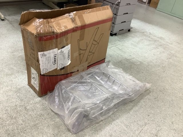 KS アウトレット アクリル踏み台 クリア 3段 折りたたみ ステンレス 耐荷重150kg 滑り止め スツール 玄関 洗面所