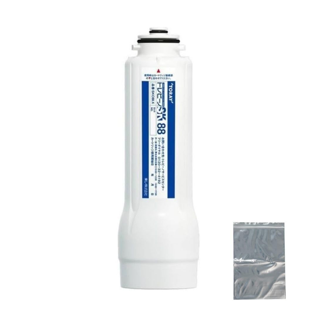 ソナ本店 浄水器セット 東レ TORAY SK88 交換用カートリッジ SKC88X SKC88X JJSP カートリッジ 透明保存袋セット