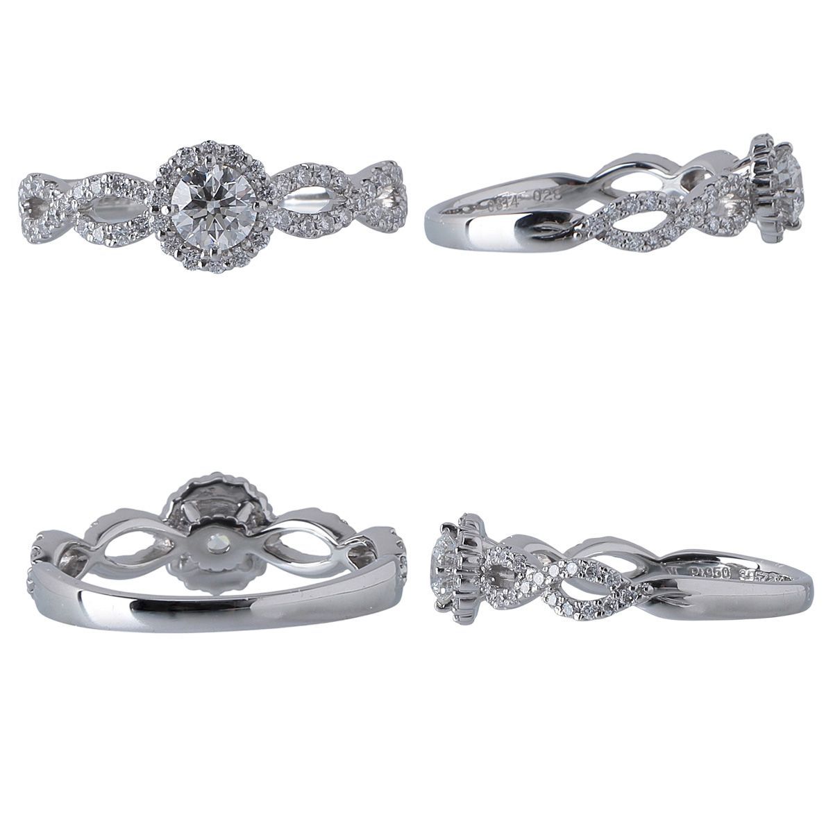 セール❗ヴァンドームアオヤマ　0.4ctダイヤリング　VS~SIクラスpt950 セール❗ヴァンドームアオヤマ 0.4ctダイヤリング VS~SIクラスpt950