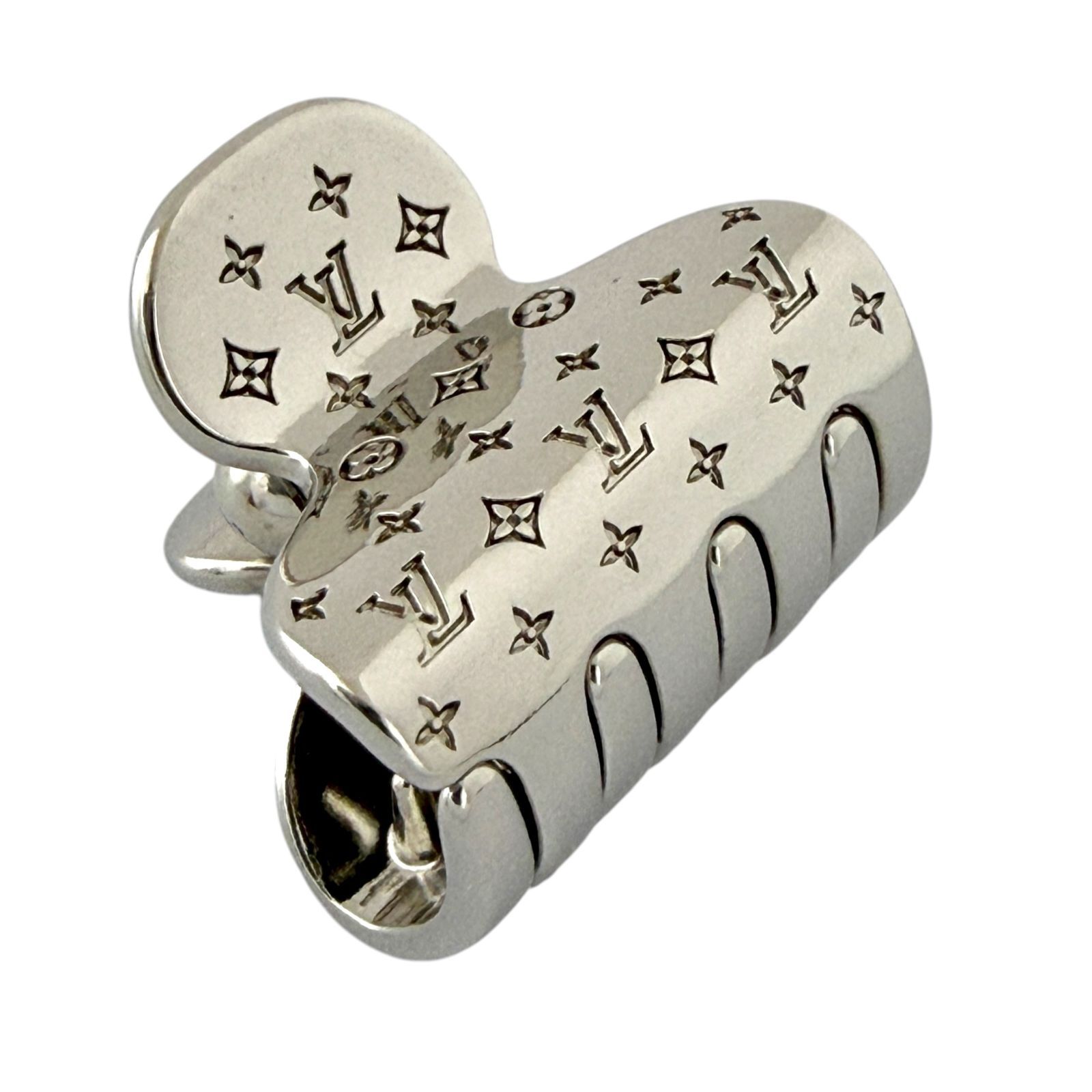 ルイヴィトン レディース ヘアクリップ ヘアピン バレッタ ナノグラム