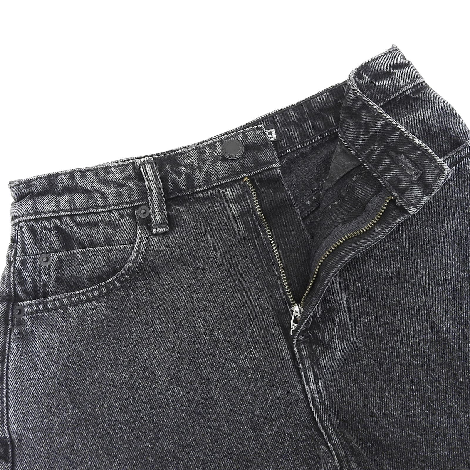  Alexander Wang アレキサンダーワン BITE High rise コットン100％ カットオフ ショートパンツ ブラック 24 レディース ショートパンツ ハーフパンツ パンツ