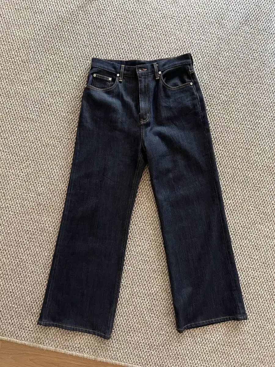 UMER Jane DARK Indigo フ フィット パンツ