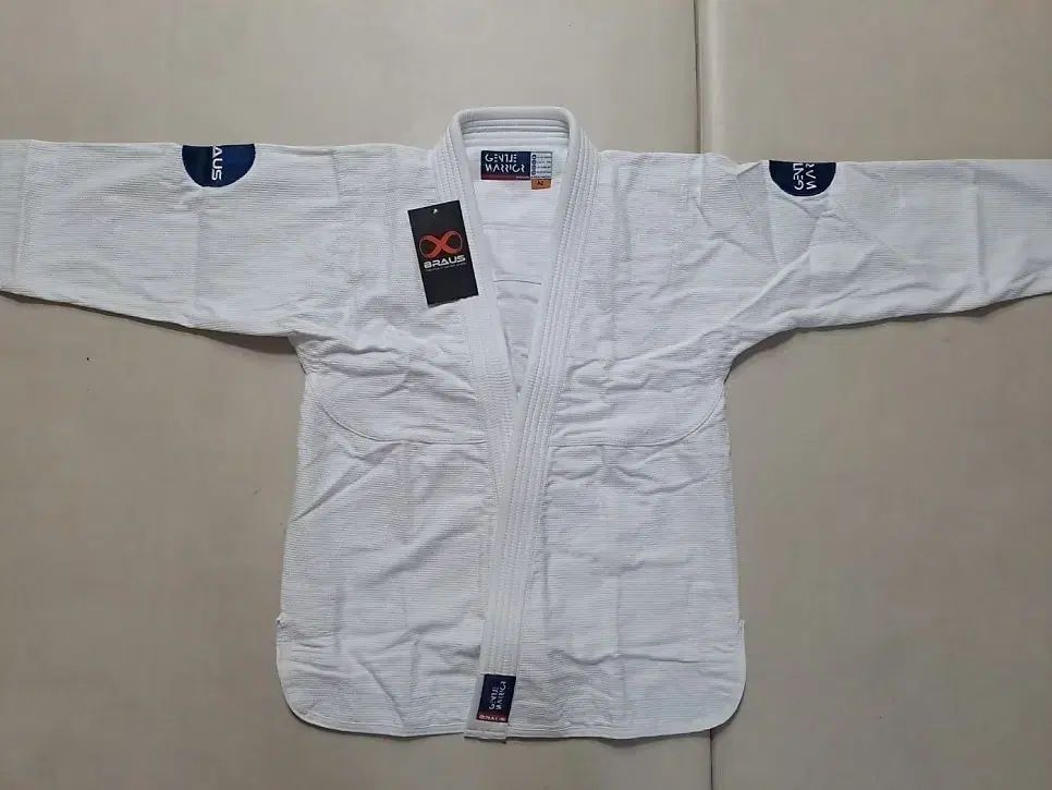 a級 ブラウス ジェントルウォリアー 白 柔術 Jiu Jitsu 柔道着