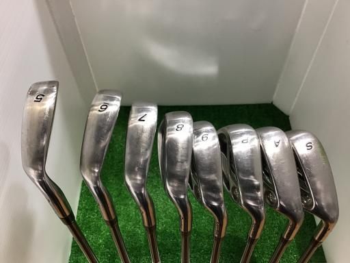 テーラーメイド r7 DRAW 8S アイアンセット IR RE-AX 55 PLUS フレックスR メンズ 男性用 右利き 右用 Cランク ゴルフクラブ