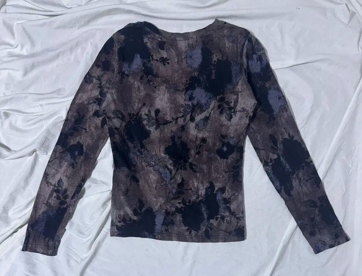 gomme フローラル パータン ロングスリーブ