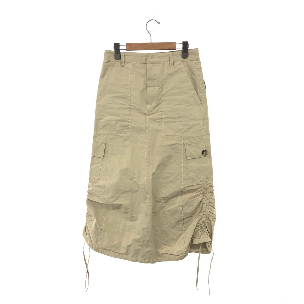 MARC JACOBS マークジェイコブス カーゴスカート サイズ 2 260 ベージュ レディース モデル