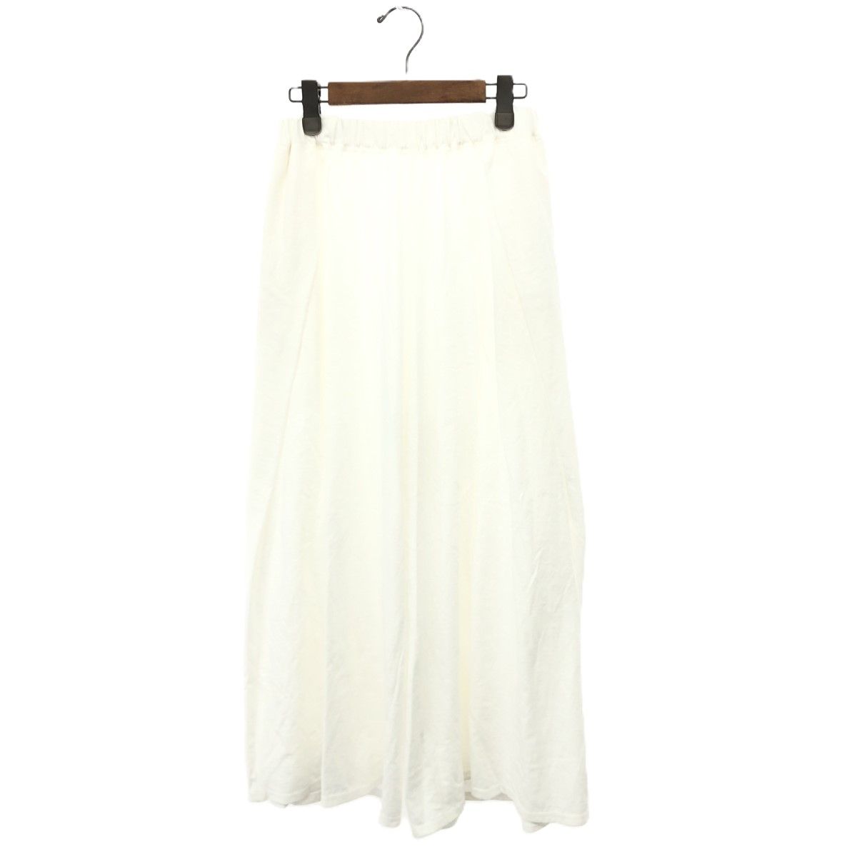 JURGEN LEHL ヨーガンレール ワイドパンツ サイズ M ホワイト レディース ババグーリ ガウチョパンツ 240002229552