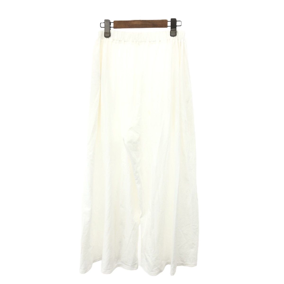 JURGEN LEHL ヨーガンレール ワイドパンツ サイズ M ホワイト レディース ババグーリ ガウチョパンツ 240002229552
