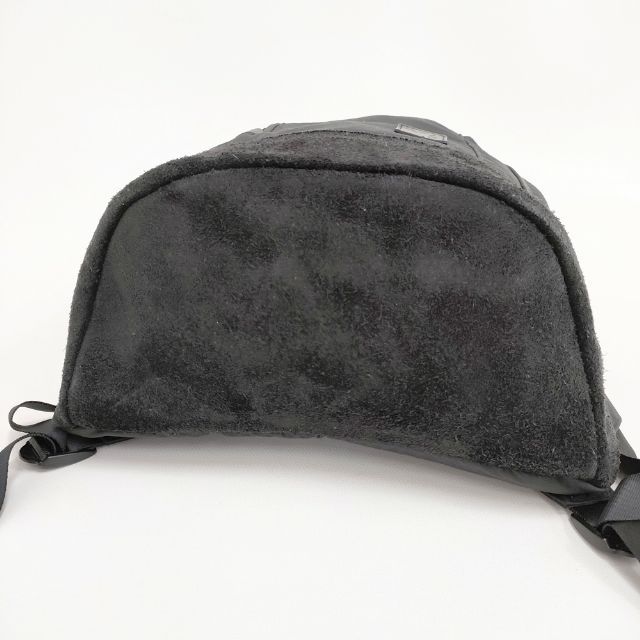 Y’s YJ-I09-691 バックパック ナイロン 底レザー リュック・デイパック 23AW ブラック レディース ワイズ/Yohji【中古】5-1029G∞ Y's YJ-I09-691 バックパック ナイロン 底レザー リュック・デイパック