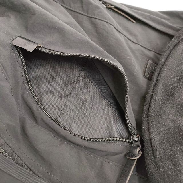 Y's YJ-I09-691 バックパック ナイロン 底レザー リュック・デイパック