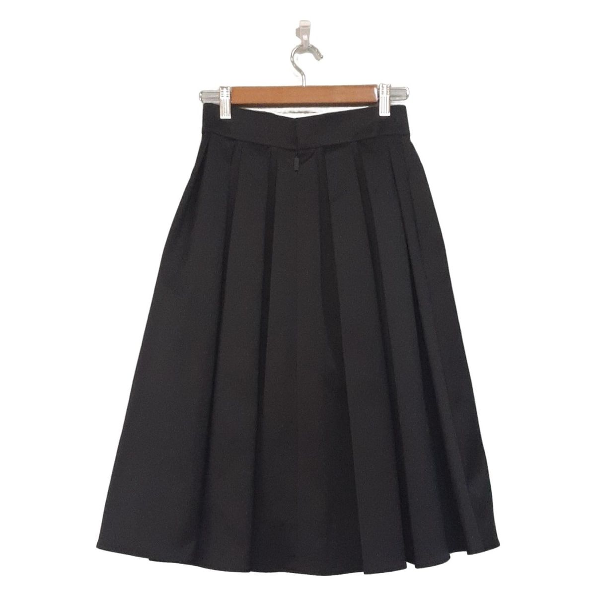 Rene ルネ ロングスカート サイズ36 S レディース - 黒 サテン
