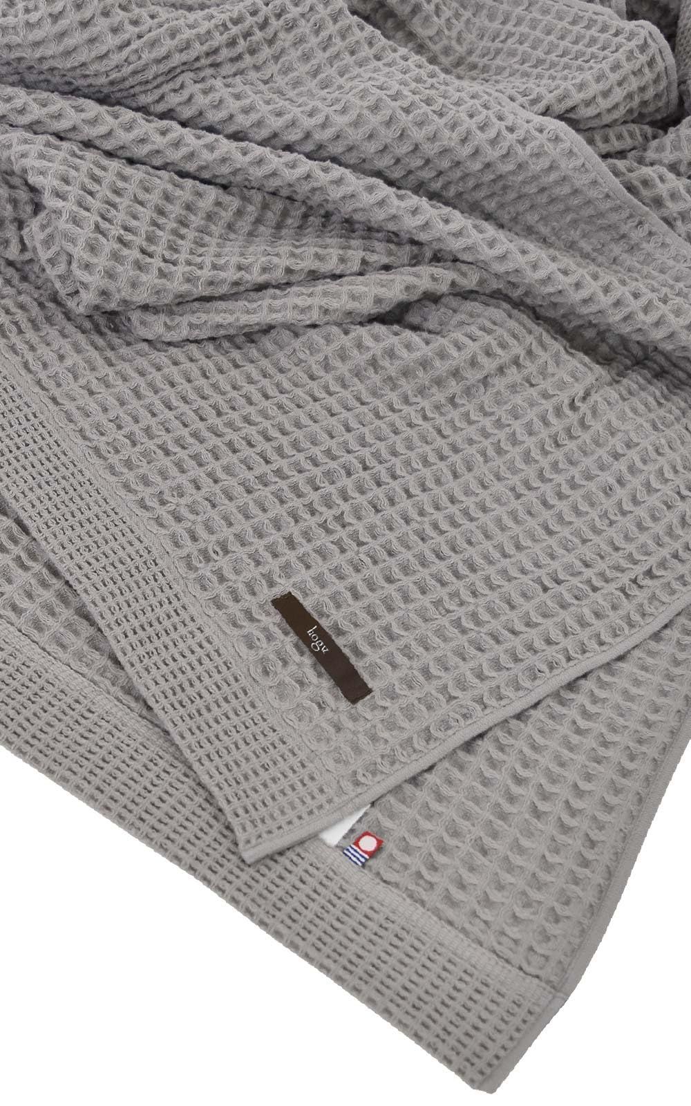 シングル グレー 軽量 ブランケット 綿 インナーケット 冬も使える タオルケット ワッフルケット 今治タオル