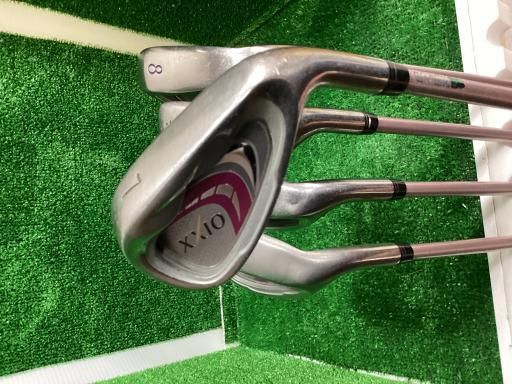 ダンロップ XXIO 2016 5 S ボルドー レディース アイアンセット IR MP 900 L アイアン フレックスL 女性用 右利き 右用 Dランク ゴルフクラブ